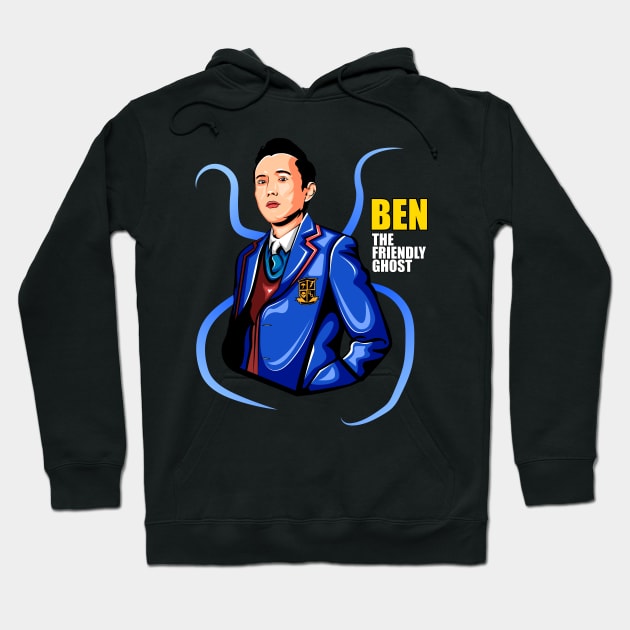 Ben The Friendly Ghost Hoodie by happymonday